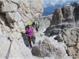 Via Ferrata Italy Map Via Delle Bocchette 3 Day Epic Via Ferrata Adventure In Dolomites