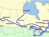 Via Rail Canada Map Via Rail Wikipedia La Enciclopedia Libre