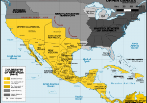 Viceroyalty Of New Spain Map Pin by Linda Newhouse On Colonial Maps New Spain Map History Facts