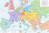 Vienna On Europe Map Congress Of Vienna Revolvy