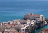 Vieste Italy Map Aussicht Von Der Terrasse Auf Vieste Picture Of B B Casanita