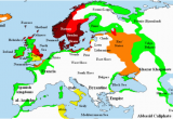 Viking Map Of Europe atlas Of European History Wikimedia Commons