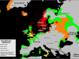 Viking Map Of Europe Scandinavian Settlement so Pretty Much Everywhere L