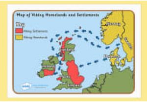 Viking Settlements In England Map Vikings Anglo Saxons Viking Raiders Invaders Lks2 Lesson Pack 1