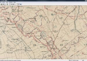Vimy Ridge France Map British Trench Maps Dvd Mapping the Front