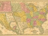 Vintage Texas Maps Texas 1839 Ancient Maps Old World Map Antique by Mapsandposters