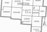 Vinton County Ohio Map Vinton County Ohio Wikivisually