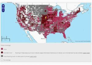 Virgin Mobile Canada Coverage Map Verizon Wireless Coverage Map oregon Us Cellular Florida