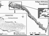 Volga River Map Europe 1 Map Of the Volga Akhtuba Floodplain and Its Location In