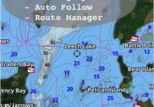 Waconia Minnesota Map Minnesota Fishing Lake Maps Navigation Charts by Bist Llc