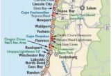 Waldport oregon Map Map or oregon Coast Washington and oregon Coast Map Travel Places