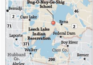 Walker Minnesota Map Indian Casinos In Minnesota Map Part 1 Indian Schools A Nation S