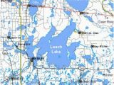 Walker Minnesota Map Leech Lake Minnesota Leech Lake Mn Leech Lake Map Minnesota Map