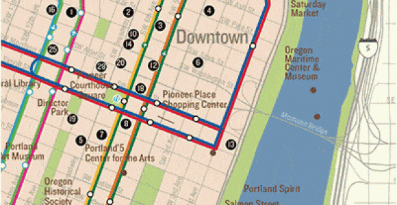 Walking Map Of Downtown Portland oregon Portland Maps Portland oregon Map Travel Portland