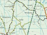 Walking Maps Ireland No 5 Couraguneen to Clonakenny Heritage Walk Blue Ireland