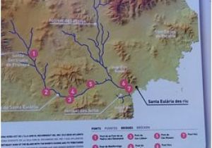 Walking Maps Spain Santa Eulalia River Walk Map 2016 Picture Of Santa Eulalia River