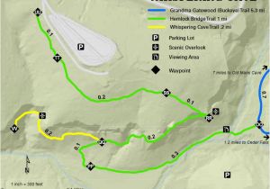 Walnut Creek Ohio Map Old Man S Cave at Hocking Hills State Park