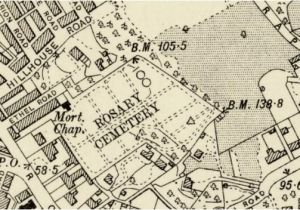 War Graves In France Map the Rosary Cemetery Geograph Britain and Ireland