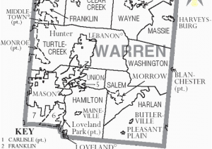 Warren County Ohio township Map Warren County Ohio Wikiwand
