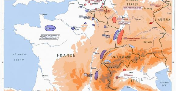 Waterloo Europe Map Minor Campaigns Of 1815 Wikipedia