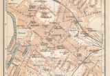 Watford England Map 1910 Gloucester United Kingdom Great Britain Antique Map