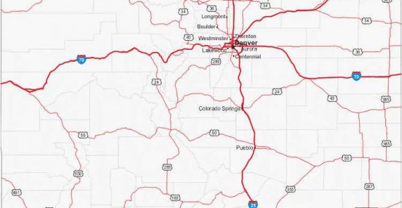 Watkins Colorado Map Thornton Colorado Map Awesome Colorado County Map with Roads Fresh