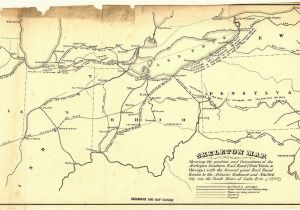 Waverly Ohio Map Ohio and Erie Canal Revolvy