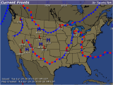 Weather In Texas Map Current Frontal Map for the United States Weather Resources