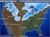 Weather Map for atlanta Georgia Intellicast 48 Hour Snow forecast In United States