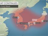 Weather Map for Canada Deadly Heat Wave to Grip Japan Early This Week