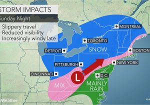 Weather Map for Columbus Ohio Christmas Eve Day Winter Storm to Snarl Traffic In Midwestern and