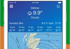 Weather Map for Ireland Ireland Weather and forecast by Leon Calcutt