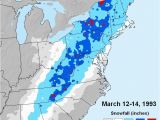 Weather Map for north Carolina Superstorm Of 1993 Storm Of the Century