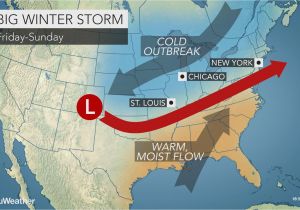 Weather Map In Texas Eastern Central Us to Face More Winter Storms Polar Plunge after