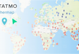 Weather Map northern Ireland Netatmo Weathermap