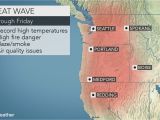 Weather Map Of oregon northwestern Us Heat Wave to Jeopardize All Time Record Highs