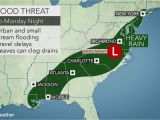 Weather Radar Map north Carolina Heavy Rain to Raise Flood Concerns In southern Us Early This Week