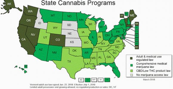 Weed Maps Colorado Springs Recreational Weed States 2017 Map Unique States that Legalized Weed