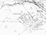 Wells England Map the Workhouse In Wells somerset