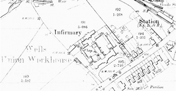 Wells England Map the Workhouse In Wells somerset