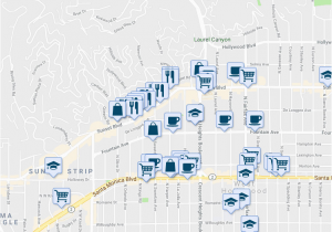 West Hollywood California Map 8207 De Longpre Avenue West Hollywood Ca Walk Score