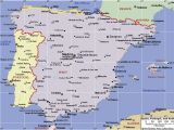 West Spain Map East Coast Of Spain Map Twitterleesclub