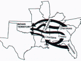 West Texas A&amp;m Map From Saved by Microsoft Internet Explorer 5 Subject Trail Of Tears
