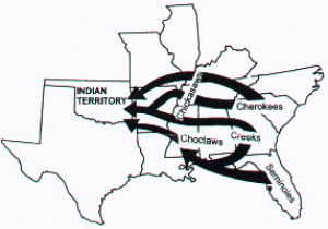 West Texas A&amp;m Map From Saved by Microsoft Internet Explorer 5 Subject Trail Of Tears