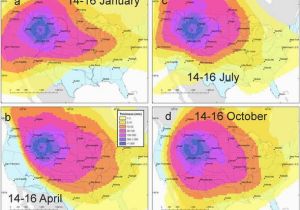 West Texas Explosion Map Yellowstone Volcano Eruption Map nowhere is Safe From Volcanic