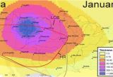 West Texas Explosion Map Yellowstone Volcano Eruption Map nowhere is Safe From Volcanic