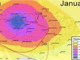 West Texas Explosion Map Yellowstone Volcano Eruption Map nowhere is Safe From Volcanic