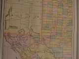 West Texas Map Google Map 1897 Large State Map Western Texas Vintage Antique Map Great