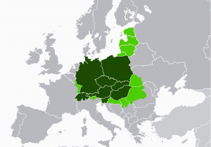 Western and Central Europe Map Does Central Europe Really Exist or are there Western and