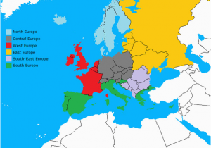 Western and Central Europe Map Does Central Europe Really Exist or are there Western and